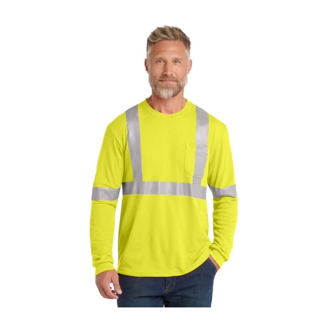 CornerStone ANSI Class 2 LS tee — photo 2 of 2